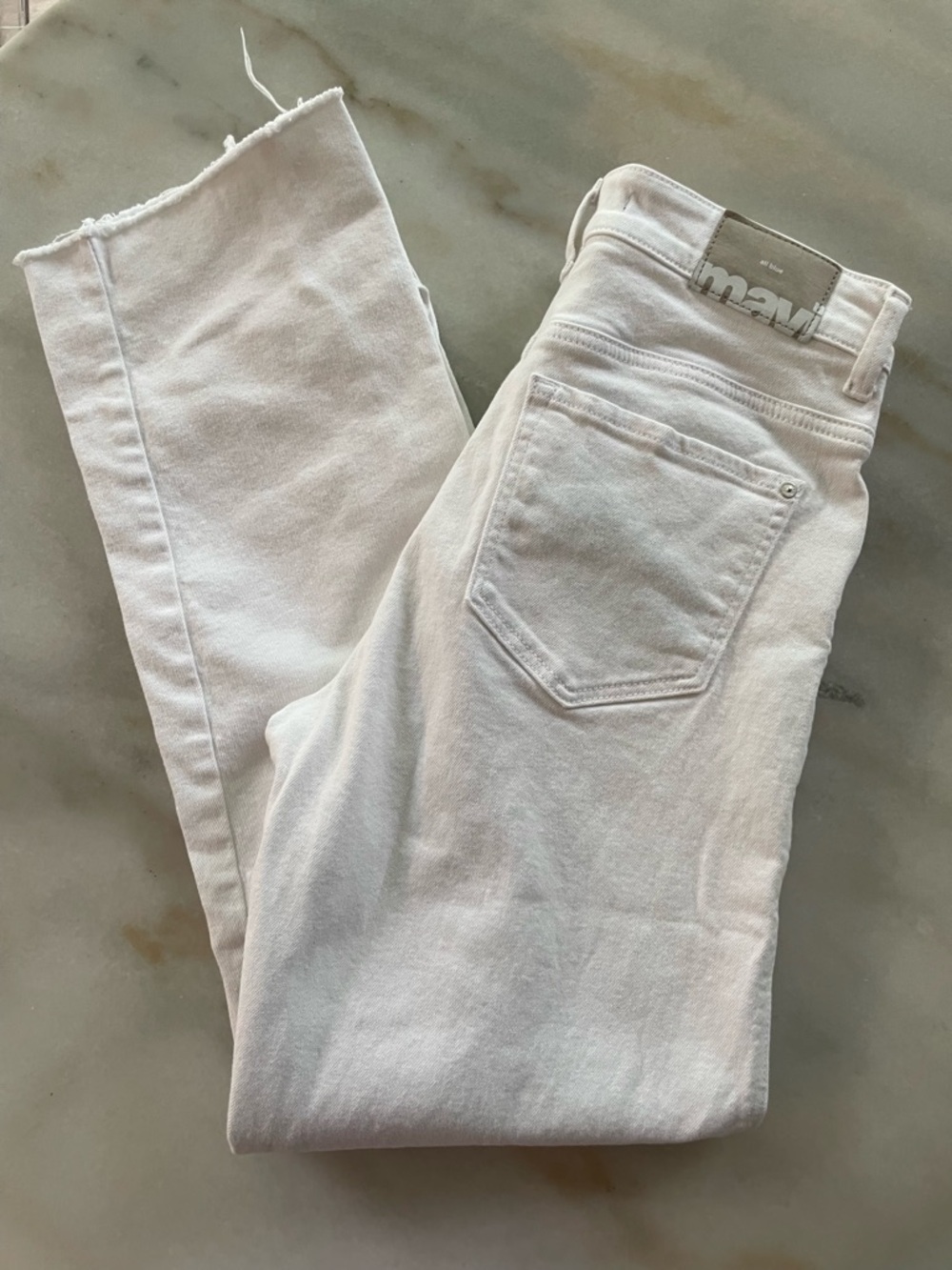 Mavi White Women’s High-Rise Jeans size 27